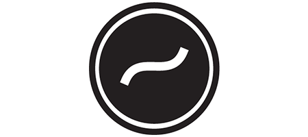 Black-and-white icon of coil with no kinks.